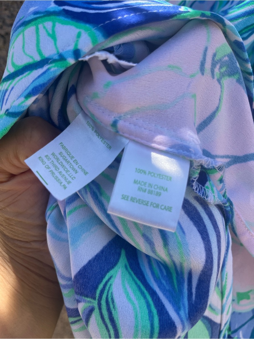 Lilly Pulitzer NWOT Donna Tunic Top / M - Picture 8 of 8